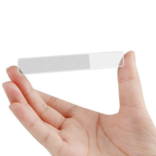 3-pack - Nail file & buffer / glass file for nails - transparent file 1