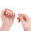 3-pack - Nail file & buffer / glass file for nails - transparent file 3