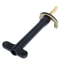 Kit de fixation pour robinetterie de lavabo, métal, fer à cheval en cuivre, monotrou