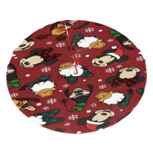 Jupe de sapin Mickey Mouse pour sapin de Noël et décorations de sapin de Noël pour les fêtes