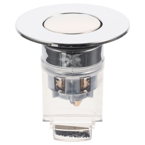 Bouchon de vidange à pression pour lavabo, système d'évacuation pour baignoire.