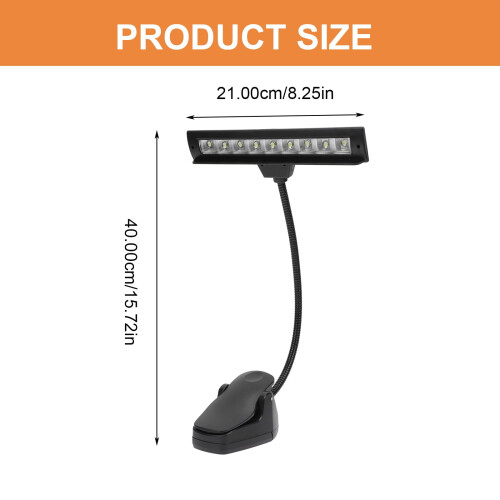 Xing LED Φωτιστικό Πιάνου με Φωτιστικό Φωτισμού USB για Ανάγνωση και Προστασία Ματιών 1