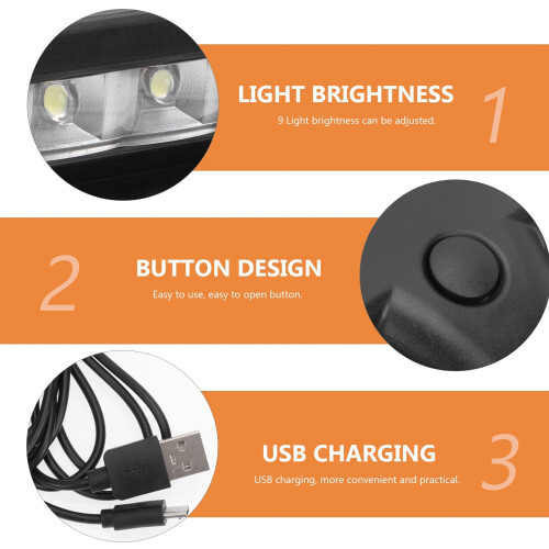 Xing LED Φωτιστικό Πιάνου με Φωτιστικό Φωτισμού USB για Ανάγνωση και Προστασία Ματιών 2
