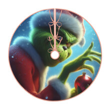 Jupe de sapin de Noël Le Grinch, Décoration de Noël pour la maison, Tapis de sapin doux pour décorations de Noël 48