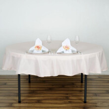 Nappe ronde BalsaCircle 90" en polyester pour mariages, fêtes et réceptions à la maison (cuisine et salle à manger).