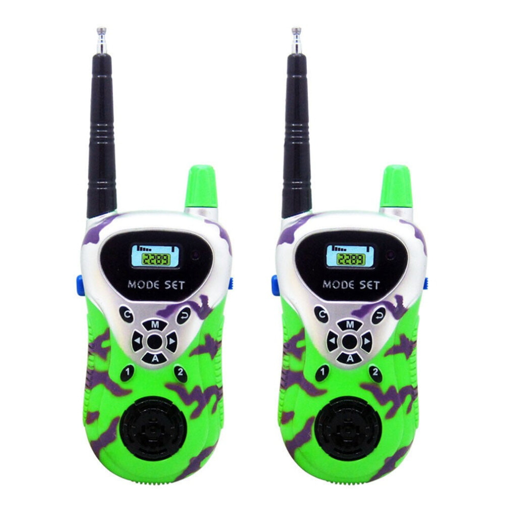 Luoyaxxxxx 2Pcs Wireless Walkie Talkie Kids Electronic Toys Portable Two-Way Wiggle Worm Game For Kids Stocking Toddlers 2-4 Years Building For Green 9164030295674
