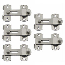 5 szt. 20x50x70mm ze stali nierdzewnej, zasuwka do bramy wjazdowej, zamek przesuwny