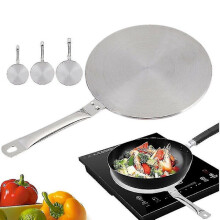 Rozdělovač tepla, indukční vařič, převodník, rozdělovač tepla, plynový sporák, plochá pánev - WELLNGS 24 cm