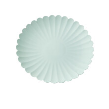 Bandeja para servir con forma de flor (2 unidades), utensilios de cocina compatibles con el uso diario, plato para aperitivos y postres, ideal como