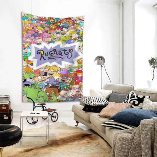Ταπισερί Rugrats Μεγάλο Banner Κρεμαστό Τοίχο Ταπισερί Αισθητική Αφίσα Καλλιτεχνικό 1