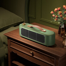 GARENAS Desktop Fan Heater, Electric Heater Compatible with Household Use, Fast Heating & Energy Saving for Winter Warmth