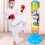 FloHua Back to School Clearance: Φουσκωτός σάκος του μποξ για παιδιά, παχύρρευστο ποτήρι 3