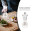 Spices Refillable Pepper Grinder Sea Salt Multi-function Small Acrylic Multipurpose Ceramics 2