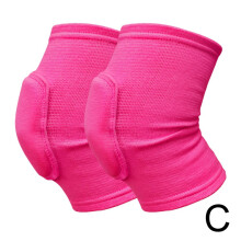 Sponge Sports Knee Pads Dance Volleyball Basketball Dance Kneeling Sports Support Knee Pads Dance Knee Pads Volleyball Yoga Knee Support rose red S