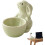 Ceramic Rabbit Egg Cup Holder for Soft Boiled Eggs, Cute Durable Breakfast Table Décor Green 5