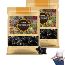 30 Herbal Detox Foot Soak Beads for Relaxing Foot Bath, SingleDose Easy Use, Long Shelf Life