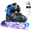 Ρυθμιζόμενα πατίνια Inline για Unisex Νέους, Πλαίσιο από κράμα αλουμινίου που 1