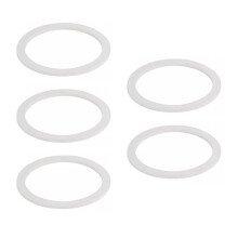 5 anelli di tenuta in silicone, guarnizioni di ricambio in silicone, accessori da cucina, gadget per bottiglie e contenitori (modello per sei