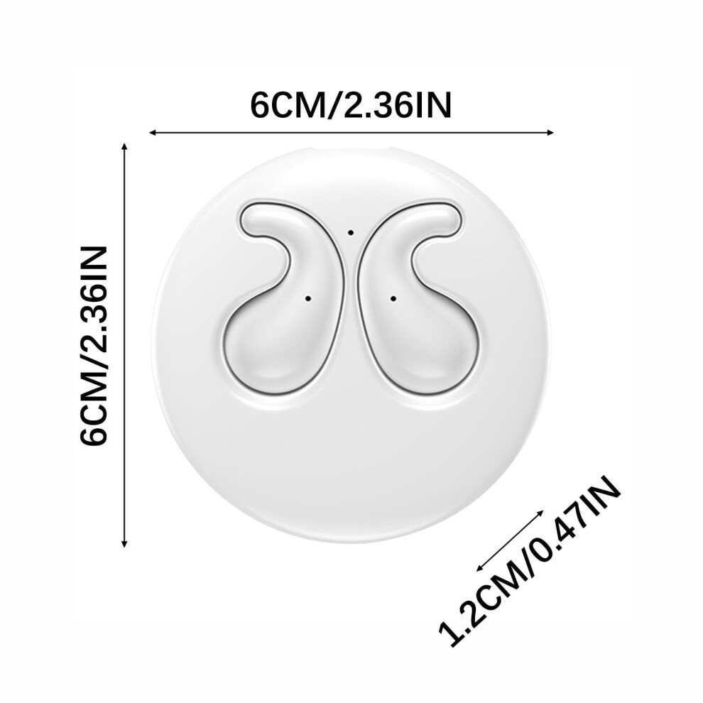 Yonrjhukm Wireless Sleep Earbuds Bluetooth Mini Sleeping Earbuds For Side Sleepers Small Ears Anal Discreet Earphones Women Men For Work Workout 9173940025509