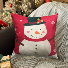 Ofertas da Cyber Monday: Capas de almofada Oefntac 45x45cm, compatíveis com decoração natalina para sala de estar, quarto e área externa.