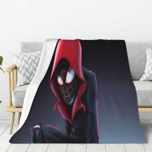 Manta de lã do Homem-Aranha, super macia e aconchegante, ideal para cama infantil. Características: Super macia, 152 cm x 127 cm.