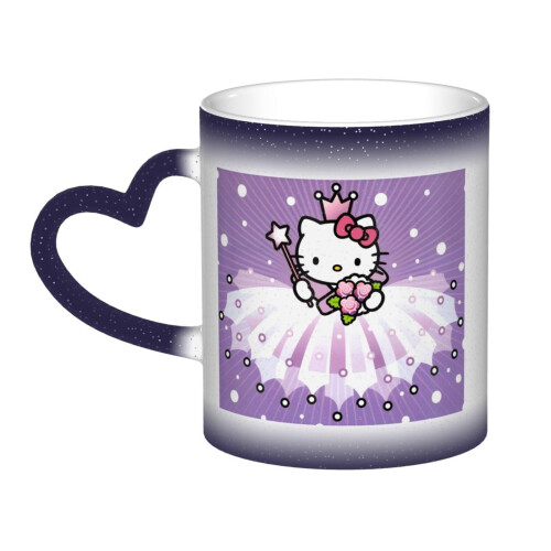 Κούπα Hello Kitty με Κεραμική Θερμοευαίσθητη Κούπα In the Sky με Αλλαγή Χρώματος