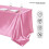 Toalha de mesa retangular de poliéster Kdkad102x58 polegadas, resistente a rugas e lavável, ideal para casamentos, festas, banquetes e camping. 6