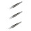 3X Ceramic Tweezers - Heat - Pointed Tip 1