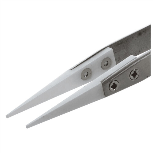 3X Ceramic Tweezers - Heat - Pointed Tip 2