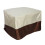 Capa impermeável empilhável para cadeiras de varanda, capa grossa para móveis de exterior, tamanho 31x38x35 polegadas (bege) 2