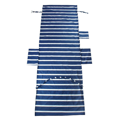Κάλυμμα καρέκλας πισίνας Quinlirra Stripe - Πετσέτα σπα παραλίας μεγάλου μεγέθους, 1