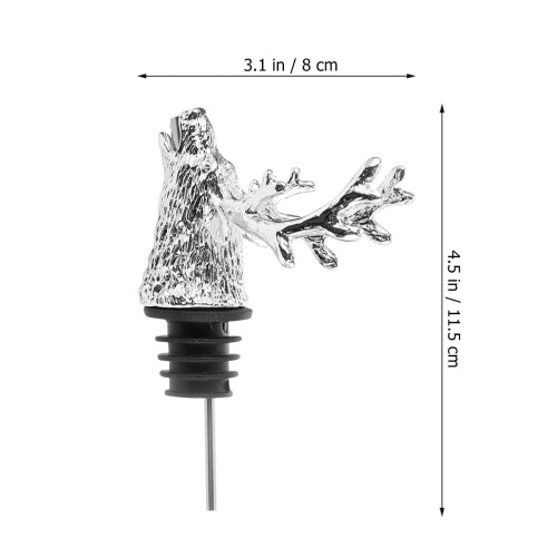 Deer Head vinpropp älg hällpropp spritkaraff pip strålsamlare 1