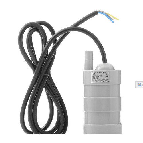 DEWIN Micro Υποβρύχια Αντλία Νερού, DC12V1000L/H5M, συμβατή με Ενυδρείο, Λίμνη με Ψάρια,