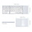Πληκτρολόγιο Bluetooth με Touchpad, Άνετος σχεδιασμός, Εξαιρετικά χαμηλή καθυστέρηση, 4