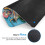 Μονόχρωμο Mouse Pad με ραμμένη άκρη, αντιολισθητική βάση από καουτσούκ, πλενόμενο 8
