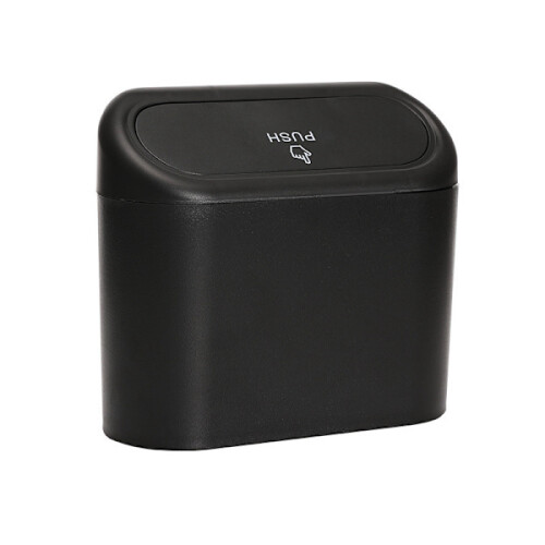Car waste bin Black 1