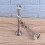 Guangmc Ceiling Mount Double Bracket Curtain Rod for Rustic Windows and Showers 5