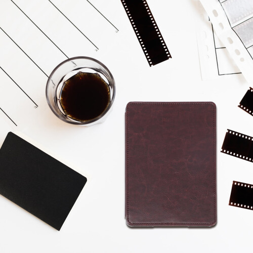 Ebook lederen hoesje voor e-reader, e-reader hoes, e-reader beschermhoes, e-reader accessoire 2