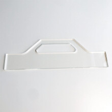 Charcuterie Board Handle Router Template Clear Acrylic for Woodworking Briefcase Style