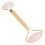 Ρολό προσώπου Rose Quartz για φυσική αντιγήρανση, μασάζ με κρύες πέτρες με πραγματικό 7