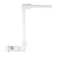 Adjustable Swimming Pool Fountain with Dual Spray Heads, ABS Waterfall Sprinkler for Backyard Decor