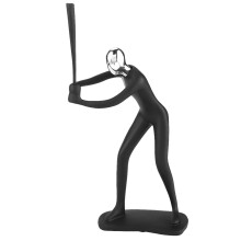 Scultura in resina raffigurante una figura atletica di grande ispirazione, ideale per l'arredamento di casa. Sculture artistiche astratte moderne,