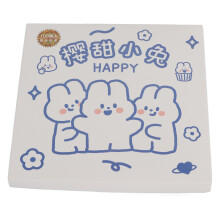 Collection d'autocollants décoratifs floraux, feuilles d'autocollants transparents pour scrapbooking avec de mignons animaux de dessin animé,