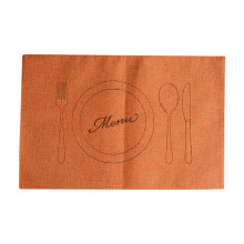 Kitchen Gadgets Clearance! Cotton Linen Placemats, Insulated & Embroidered Table Mats, Fabric Placemats Compatible with Western Style, Gifts for