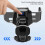 Supporto wireless per auto con presa automatica, display a LED e certificazione Qi (argento) 2