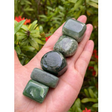 Nephrite Jade Tumbled Stones, 1-1.25 Inch Nephrite Jade Crystals,Healing Crystal