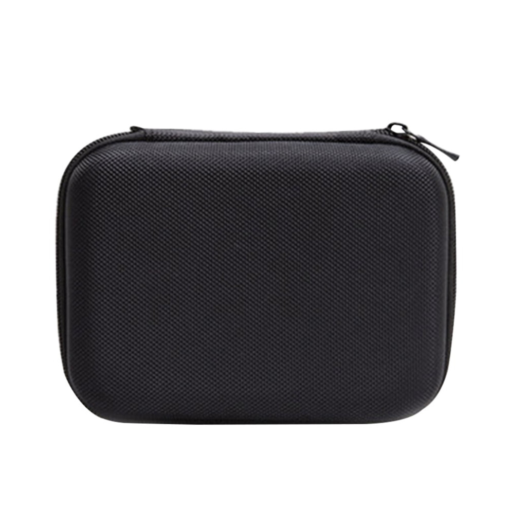 Eva Earphone Storage Box Portable Mouse Hard Drive Carry Bag Power Bank Storage Case - 17X12x6.5cm (Black) Black 9164030711334