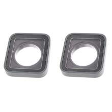 2 lentes de cristal para cámara Hero7 6 5. Repuestos de repuesto para la tapa de la lente UV de la cámara Hero7 6 5.