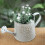 Κουβάς λουλουδιών Pengzhipp 18,5cm x 7,8cm x 8,6cm από σιδερένιο βαρέλι με δημιουργικό 2