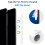 Cover protettiva per penna stilo Tablet Press compatibile con Apple Pencil2Black 3